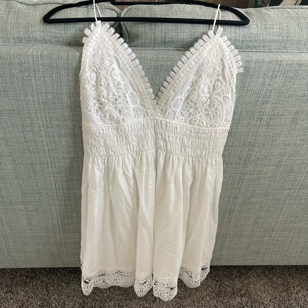 Brand New, with tags Zara White Summer Dress